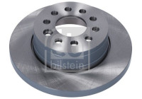 Brake disc 188793 FEBI