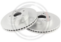 Brake disc 18884 ABS