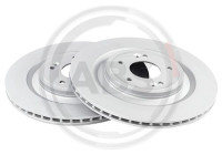 Brake disc 18937 ABS