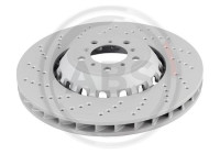 Brake disc 18945 ABS