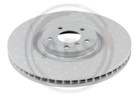 Brake disc 18968 ABS