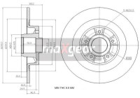 Brake Disc 19-1978 Maxgear