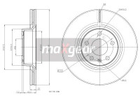 Brake Disc 19-2021MAX Maxgear