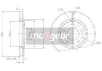 Brake Disc 19-2274MAX Maxgear