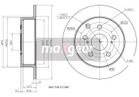 Brake Disc 19-2353 Maxgear