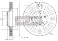 Brake Disc 19-2492 Maxgear