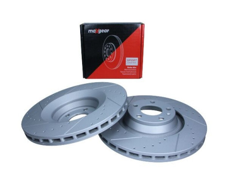 Brake Disc 19-2492SPORT Maxgear, Image 2