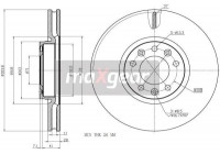 Brake Disc 19-2749MAX Maxgear