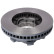 Brake disc 192691 FEBI