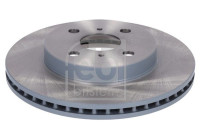 Brake disc 192743 FEBI