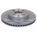 Brake disc 192743 FEBI
