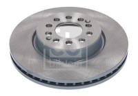 Brake disc 192744 FEBI