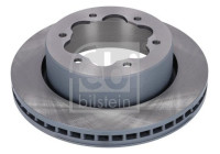 Brake disc 192828 FEBI