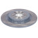 Brake disc 192877 FEBI