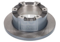 Brake disc 193003 FEBI