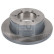 Brake disc 193322 FEBI