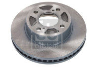 Brake disc 194774 FEBI