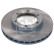 Brake disc 194873 FEBI