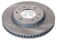 Brake disc 194878 FEBI