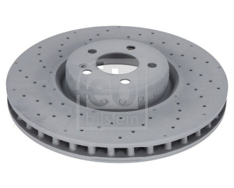 Brake disc 194906 FEBI