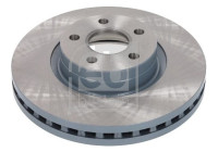 Brake disc 196211 FEBI