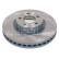Brake disc 196211 FEBI