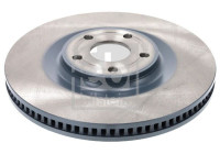 Brake disc 196876 FEBI