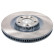 Brake disc 196876 FEBI