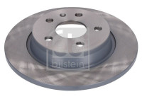 Brake disc 196886 FEBI