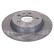 Brake disc 196886 FEBI