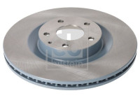Brake disc 196888 FEBI