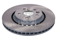 Brake disc 198073 FEBI