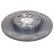 Brake disc 198757 FEBI