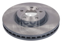 Brake disc 198759 FEBI