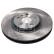Brake disc 198762 FEBI