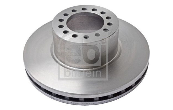 Brake disc 21155 FEBI