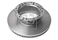 Brake disc 23723 FEBI