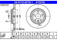 Brake Disc 24.0112-0218.1 ATE