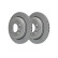 Brake disc 24.0119-0113.1 ATE, Thumbnail 2