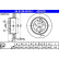 Brake Disc 24.0120-0218.1 ATE, Thumbnail 2