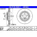 Brake Disc 24.0122-0243.1 ATE, Thumbnail 2