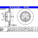 Brake Disc 24.0122-0257.1 ATE, Thumbnail 2
