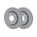 Brake disc 24.0122-0319.1 ATE, Thumbnail 2