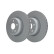 Brake Disc 24.0124-0262.2 ATE, Thumbnail 2