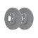 Brake Disc 24.0124-0300.1 ATE, Thumbnail 2