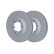 Brake disc 24.0127-0104.1 ATE, Thumbnail 2