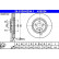 Brake disc 24.0130-0254.1 ATE