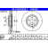 Brake disc 24.0130-0255.1 ATE