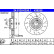 Brake disc 24.0130-0256.1 ATE