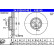 Brake disc 24.0136-0140.2 ATE